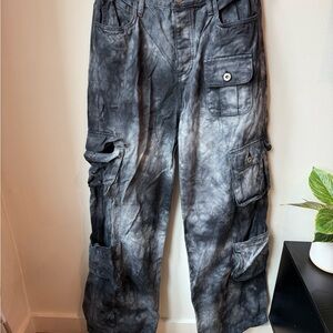 Women's Tie-Dye Cargo Pants